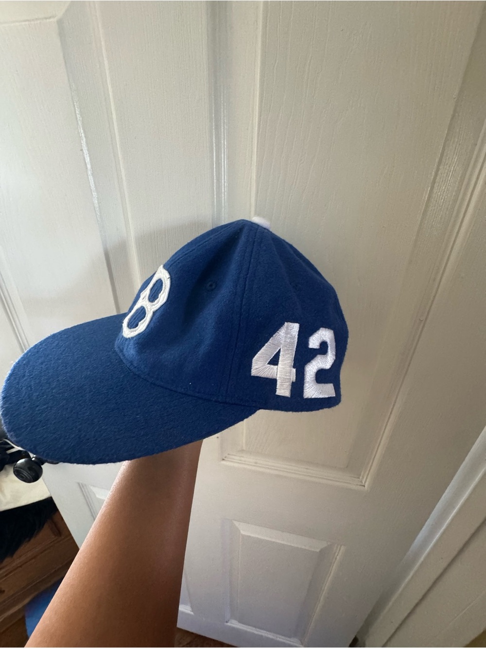Jackie Robinson Brooklyn Dodgers Hat 42 - Adjustable - Vintage Look